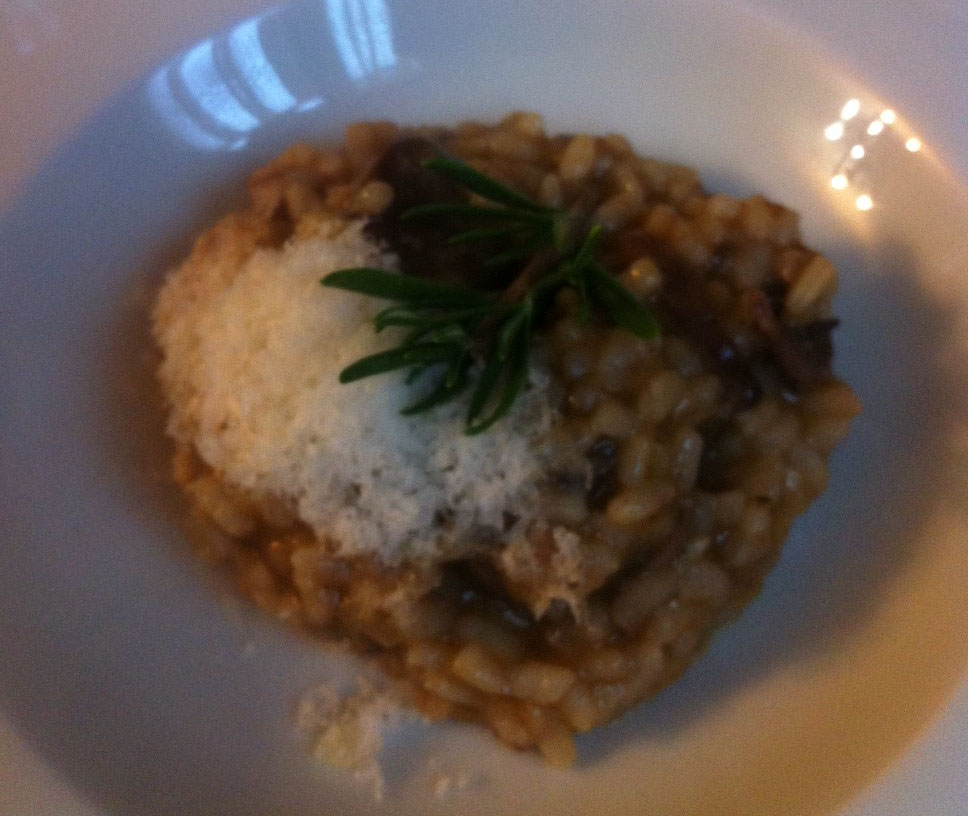 risotto con liebre